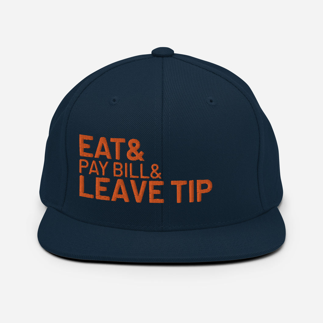 EAT PAY LEAVE Snapback