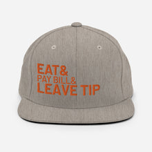 Load image into Gallery viewer, EAT PAY LEAVE Snapback
