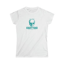 Load image into Gallery viewer, EIGHTYSXD Skull Women&#39;s Softstyle Tee
