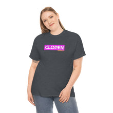 Load image into Gallery viewer, Clopen Unisex Heavy Cotton Tee
